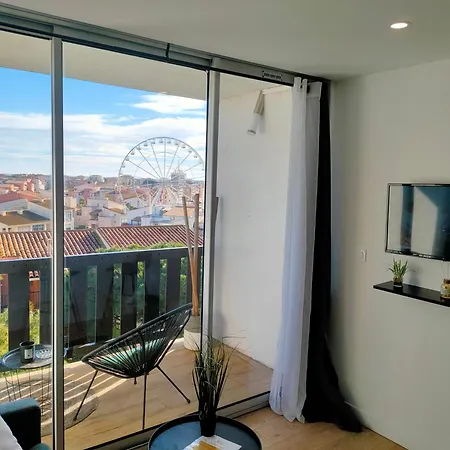 Apartment Superbe T2 En Centre Port, Vue Panoramique Sur Le Cap D'agde