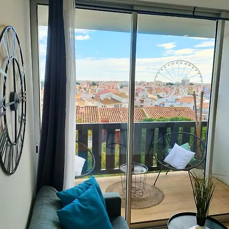 Superbe T2 En Centre Port, Vue Panoramique Sur Le Cap D'agde